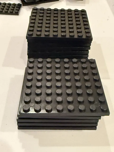 LEGO 15 Plates 8x8 elements, identified by design ID 41539
