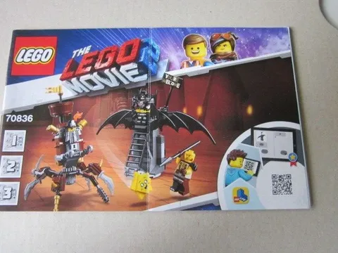 Lego Building Instructions Instruction 70836 Movie 1,2,3