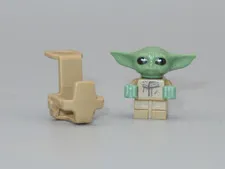 LEGO Star Wars The Child Baby Yoda Grogu & carrier minifigure 75292 75299