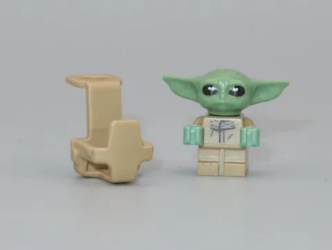 LEGO Star Wars The Child Baby Yoda Grogu & carrier minifigure 75292 75299
