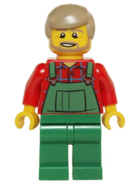 LEGO: Overalls Farmer Green Beard (hol067)