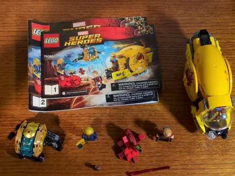 LEGO 76080 Marvel Super Heroes Ayeshas Revenge Guardians of the Galaxy PREOWNED
