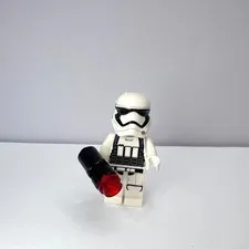 LEGO Star Wars Stormtrooper Minifigure First Order Heavy Assault Blaster 75132