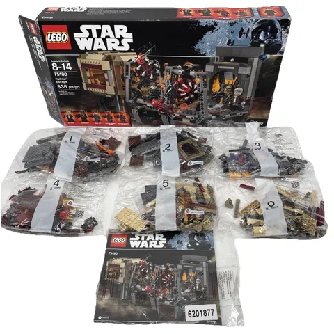 Lego 75180 Star Wars Rathtar Escape Building Kit Sealed Bags Brand New Complete