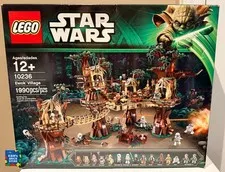 LEGO Star Wars: Ewok Village (10236) EMPTY BOX ONLY READ DESCRIPTION