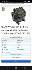 LEGO Star Wars Printed Hull/Cockpit Piece Sith Infiltrator or Falcon Part
