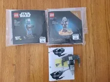 LEGO Star Wars 6657699 Bo Katan 6648338 Mandalorian & Grogu N-1 Starfighter