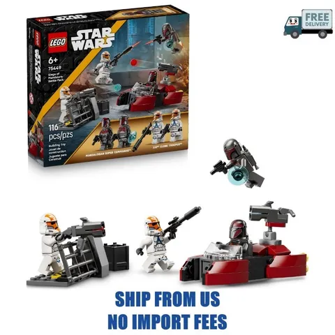LEGO Star Wars Siege of Mandalore Battle Pack Building Toy for Boys & Girls - Th