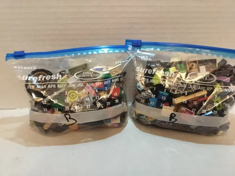 LEGO Bulk 1IB Lot B Mixed Pieces And Sizes