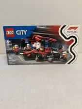LEGO CITY: F1 Pit Stop & Pit Crew with Ferrari Car (60443)