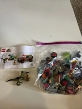 Lego 76958 Jurassic Park 30th Dilophosaurus Ambush - Parts Manual