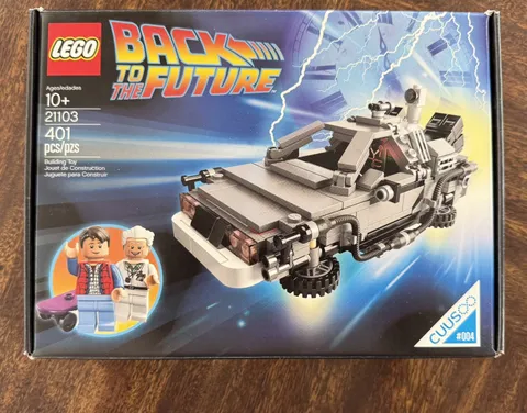 LEGO Cuusoo / Ideas: Back to the Future The DeLorean Time Machine 21103 - used 