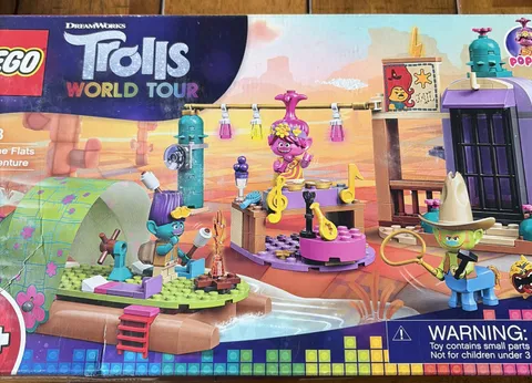 LEGO Trolls World Tour Lonesome Flats 41253 Sealed Box Movie Branch