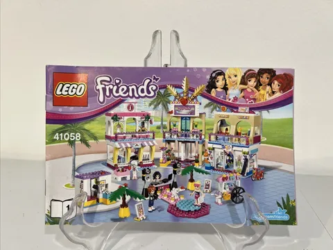 LEGO Friends 41058 Heartlake Shopping Mall Instructions  Booklet Set 4 Complete
