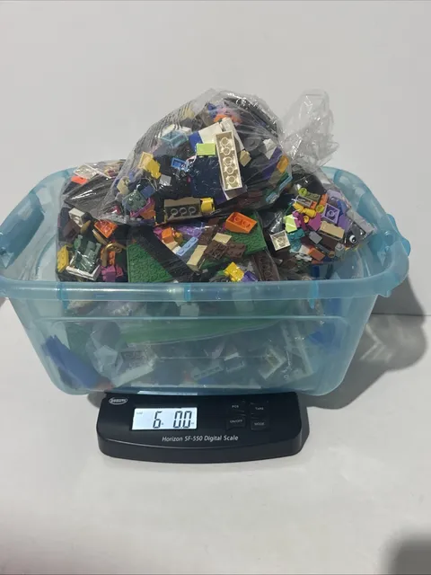 Lego 6 lbs. Assorted Lot Bricks, Plates, & Pieces