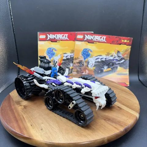 LEGO Ninjago Golden Weapons 2263 Turbo Shredder Missing 2 Minifigures 2011