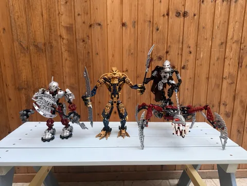 LEGO Bionicle Titan 10204 Vezon & Kardas | 8733, 8734, Vezon & Fenrakk 8764