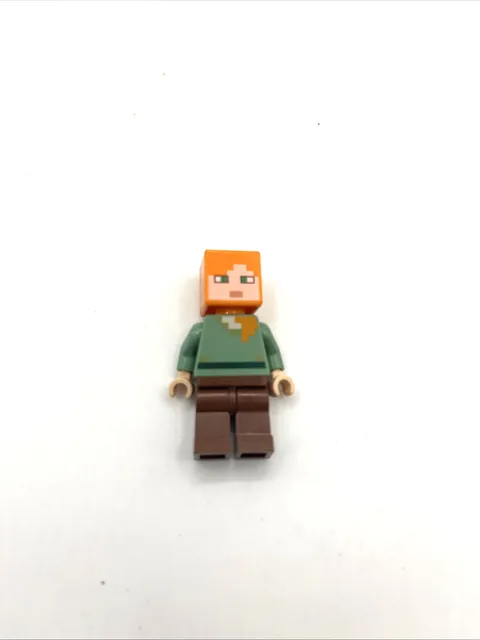 Lego Minecraft Alex MIN017 21128 21121 21169 21144 Minifigure Mini Minature