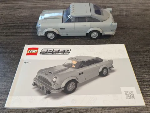 Lego Speed Champions: 007 Aston Martin DB5 #76911 FULLY BUILT w/Booklet