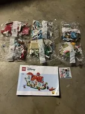NEW!  LEGO Disney Lilo & Stitch Beach House Set 43217- Sealed Bags