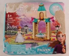 LEGO 43198 Disney Frozen Anna's Castle Courtyard 74pcs New Box Damage