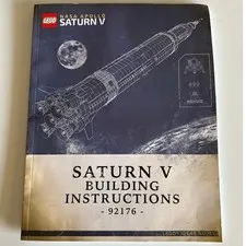 Vintage LEGO Saturn V Building Instructions MANUAL ONLY