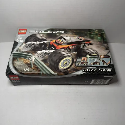 LEGO Racers 8648 Buzz Saw Wheelie Stunt Car Monster Tires USED COMPLETE