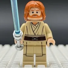 Lego Star Wars Obi-Wan Minifigure 75021 Republic Gunship sw0489 Lightsaber