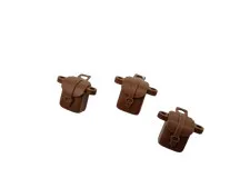 3 Lego® TRAIN Railway 9V RC Luggage Suitcase Set, 3 BACKPACK Explorer