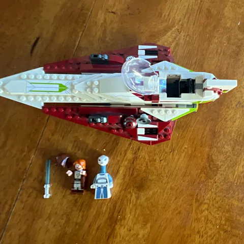 LEGO Star Wars Obi wan jedi starfighter used episode 2 attack of the clones