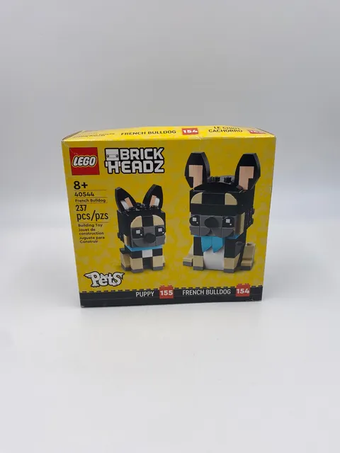 LEGO Brick Headz French Bulldog 40544 Pets Puppy Dogs Brickheadz 237 Pieces Set