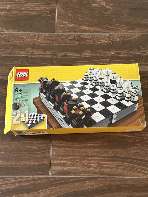 LEGO 40174 Chess Factory Damaged Box Retired (1 Bag Unsealed) (READ)