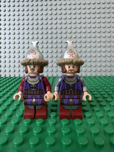 LEGO Hobbit X2 Lake Town Guard Minifigures