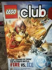 LEGO Club Magazine July August 2014 Comic Book Legends of Chima Star Wars Marvel