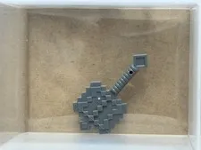 LEGO Parts - Dark Bluish Gray Minifigure Mace Pixelated - No 7710 - QTY 1