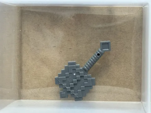 LEGO Parts - Dark Bluish Gray Minifigure Mace Pixelated - No 7710 - QTY 1