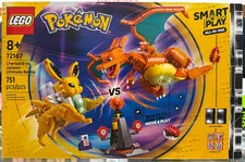 LEGO Pokémon 72167 Charizard vs. Jolteon Ultimate Battle 751 PCS NEW SEALED