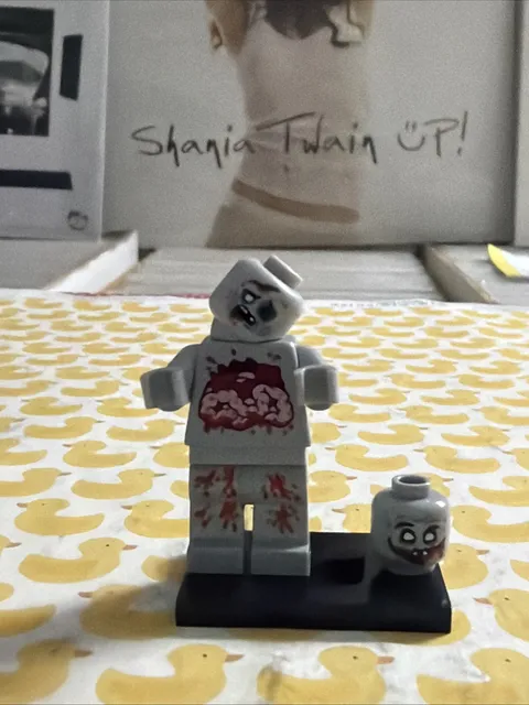 GUTS OUT WALKING DEAD UNDEAD ZOMBIE LEGO MINIFIG MINI FIGURE goth horror pinhead