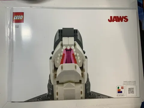 LEGO Ideas Jaws 21350 Instruction Manual Only - Booklet With Envelope
