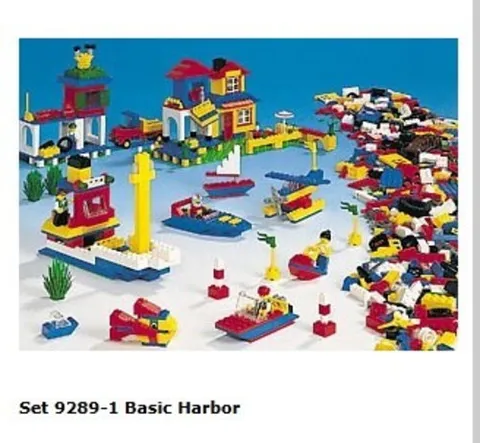 LEGO 9289 Educational & Dacta Universal Building Set Basic Harbor (See Descript)