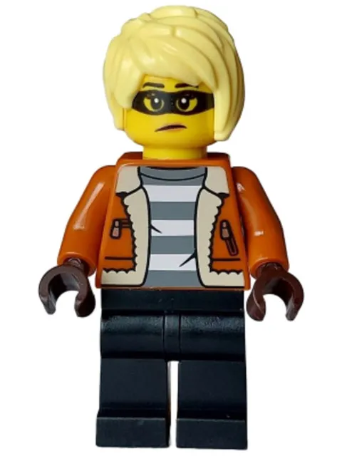 LEGO: Police City Bandit Crook Female (cty1586)