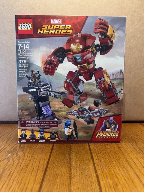 LEGO Marvel Super Heroes The Hulkbuster Smash-Up 76104 - New in Box - RETIRED