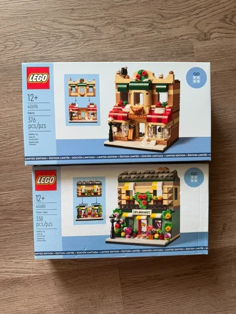 Lego Gift With Purchases from 2023-2024 Set Numbers 40906, 40680, 40599, & 40594