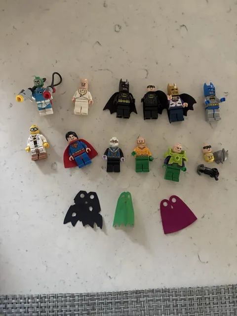 lego Dc super hero lot egg head , condiment king