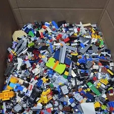 Over 42 Lbs Of Unsorted Lego Bulk From Various Themes & Sets NO Mini Figures