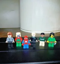 LEGO Minifigure Lot (6) - Spider-Man & Harry Potter Characters - Genuine