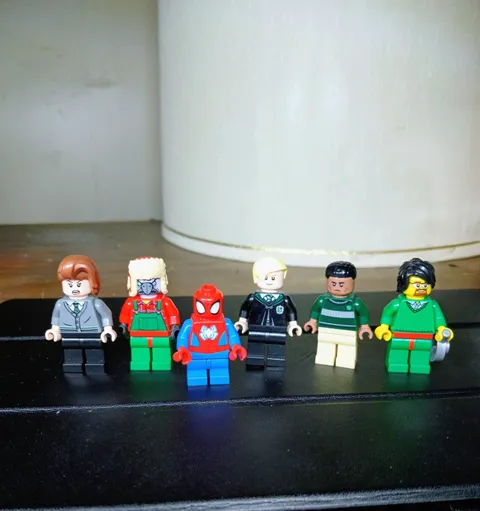 LEGO Minifigure Lot (6) - Spider-Man & Harry Potter Characters - Genuine