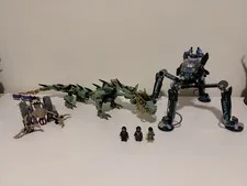 LEGO NINJAGO 70612 Green Ninja Mech Dragon, Water strider 70611 + anacondrai