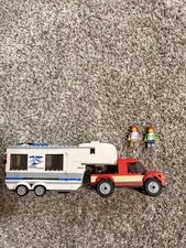 Lego Set 60182 Truck And Trailer With 2 Minifigures Not All Parts From Set Come