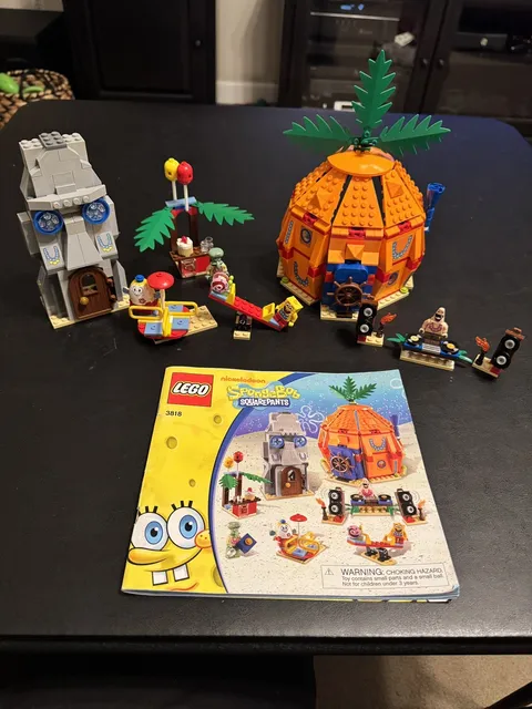 LEGO SpongeBob SquarePants Set #3818 99.9% w/ manual